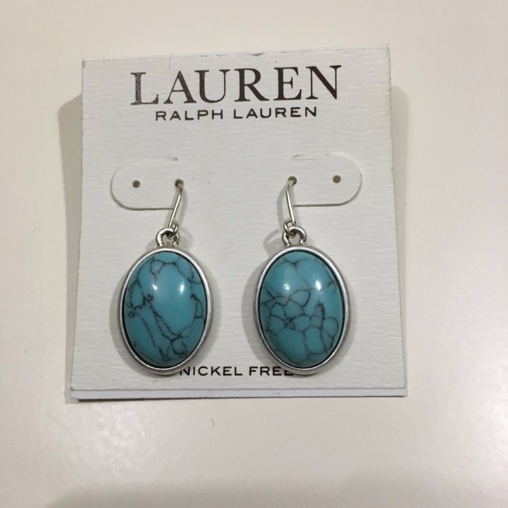 Lauren Ralph Lauren Blue Turquoise Earrings